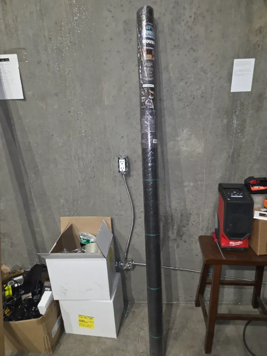 6 ft. x 100 ft. Woven Contractor Ground Cover Weed Barrier Landscape Fabric, Heavy Duty, Commercial Grade - image 2