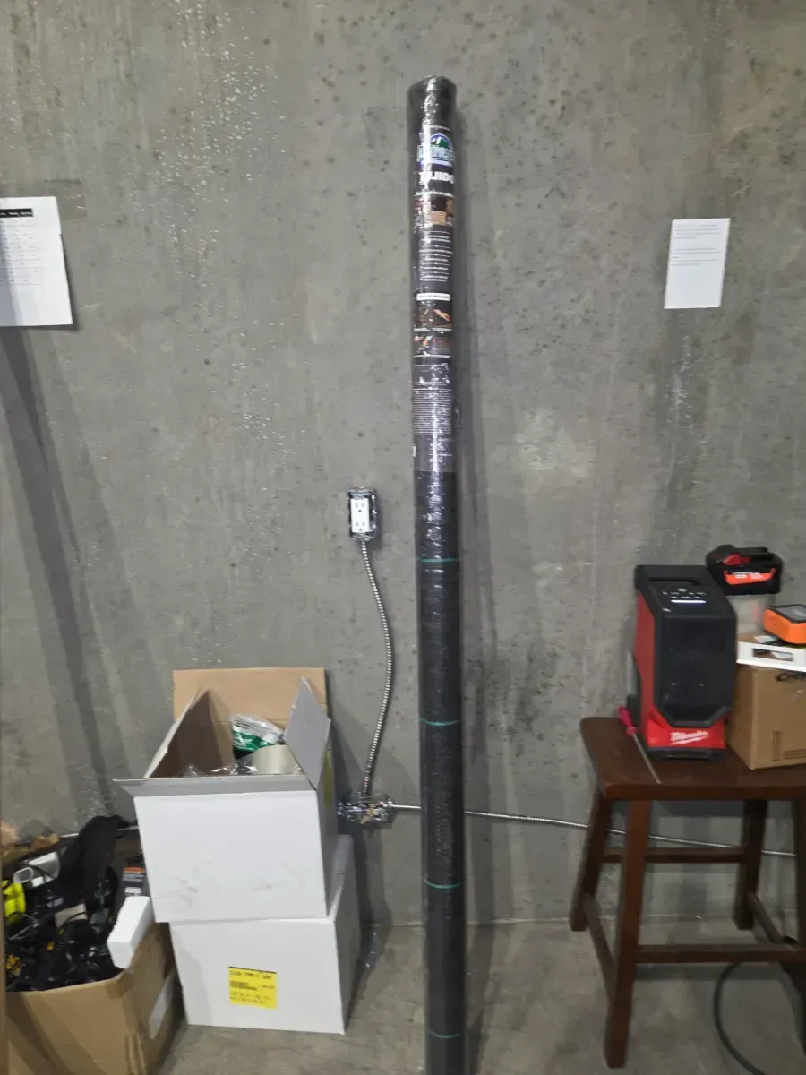 6 ft. x 100 ft. Woven Contractor Ground Cover Weed Barrier Landscape Fabric, Heavy Duty, Commercial Grade - image 3