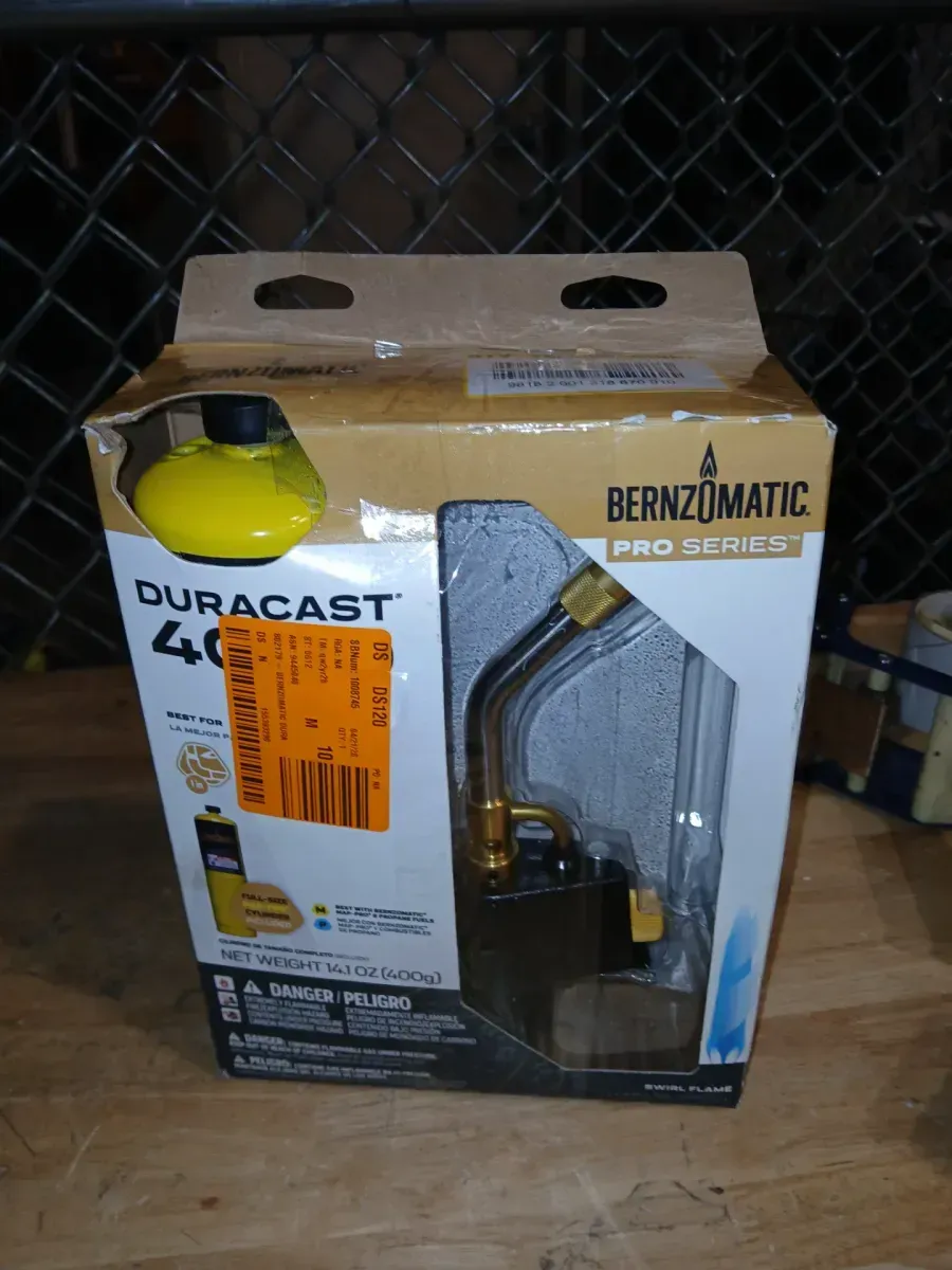 DuraCast 4000 Torch Kit with 14.1 oz. MAP-Pro Cylinder and Premium Blow Torch - image 5