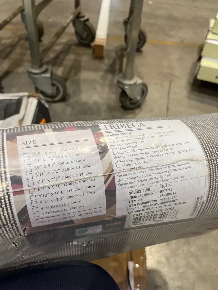 Tribeca Slade Brown/Red 8 ft. x 10 ft. Abstract Area Rug - image 3