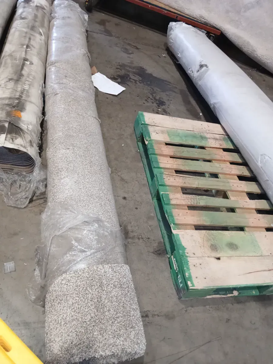 10-foot roll of carpet; length unknown. - image 1