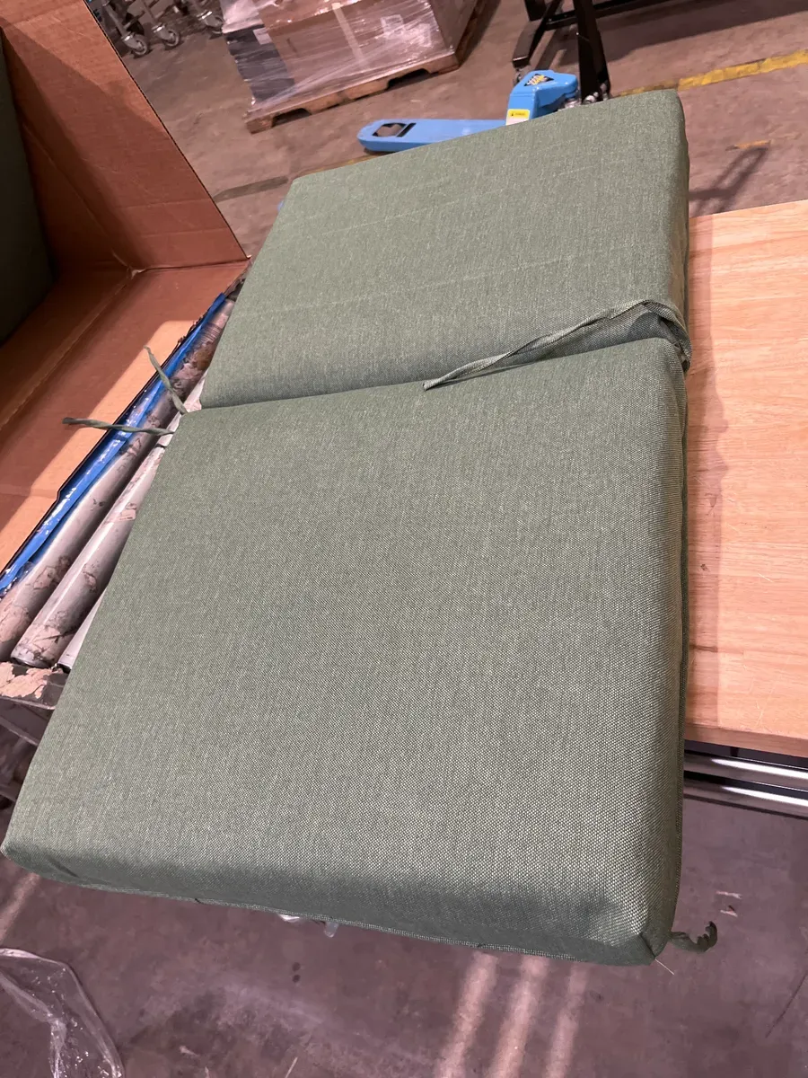 20 in. W x 17 in. D CushionGuard Mid Back Dining Chair Outdoor Cushion in Endive - image 3