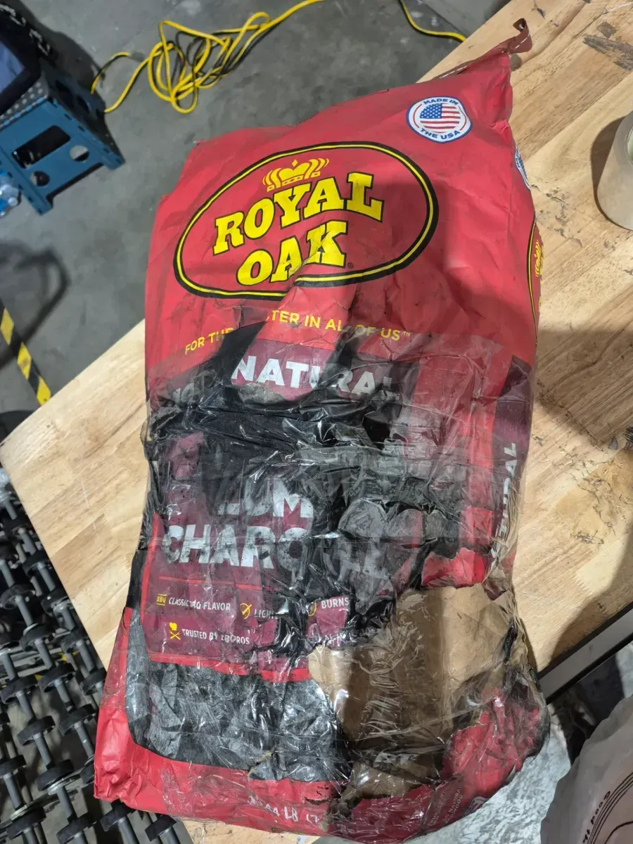 15.44 lbs. Natural Lump Charcoal and 16 CT Tumbleweeds Firestarter (Combo Pack) - image 3