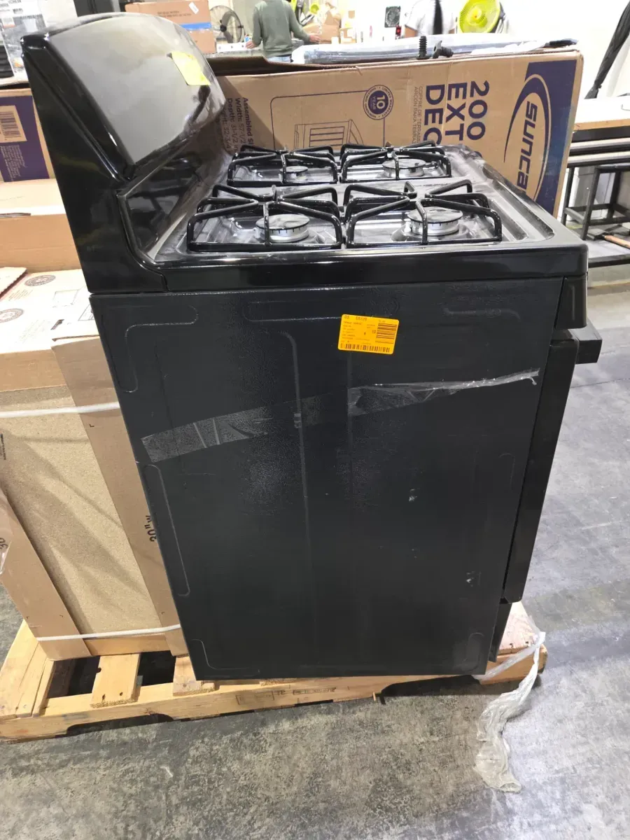 30 in. 4.8 cu. ft. Freestanding Gas Range in Black - image 6