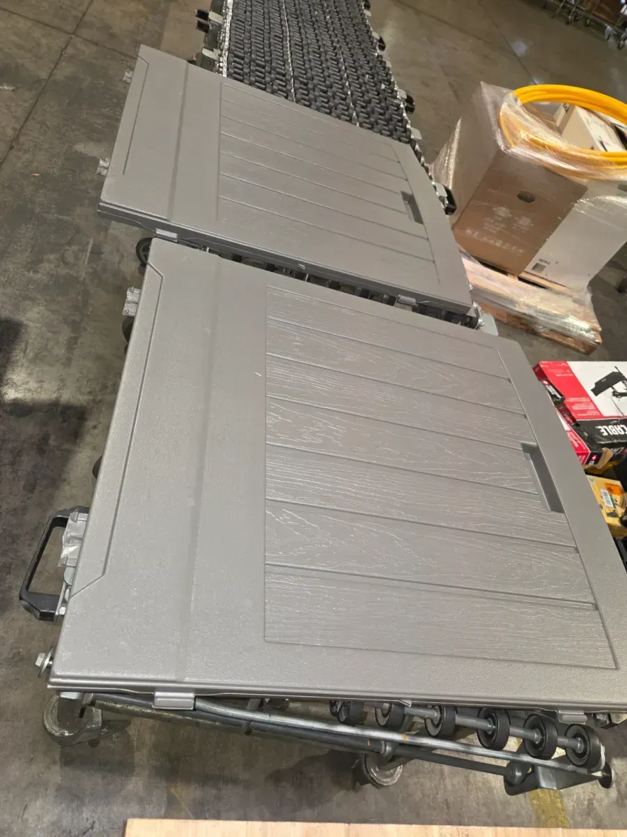 200 Gal. Stoney Gray Weather Resistant Plastic Resin Deck Box - image 2