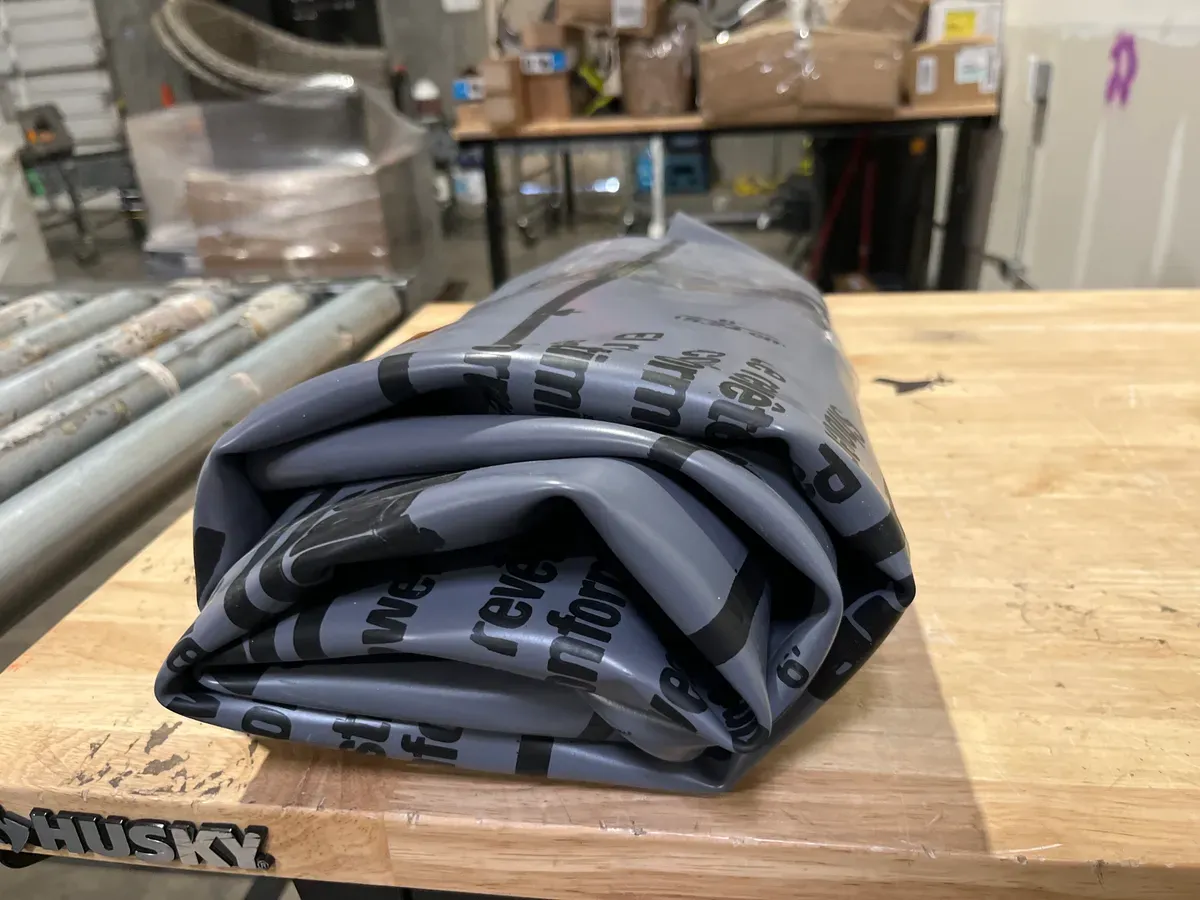 5 ft. x 1 ft. Gray PVC Shower Pan Liner - image 4