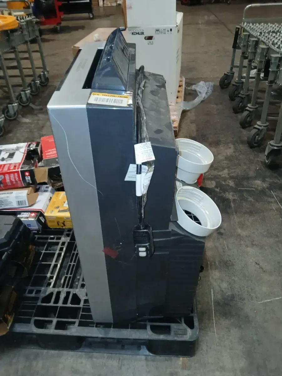 9,200 (DOE) BTU Portable Air Conditioner Cools 500 Sq. Ft. with Heater, Dehumidifier, and Remote in Black - image 4