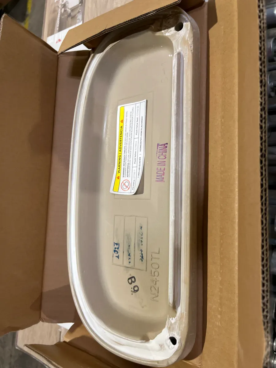 Power Flush 2-Piece 1.28 GPF Single Flush Extra Tall Elongated Toilet in White with Slow-Close Seat Included - image 1