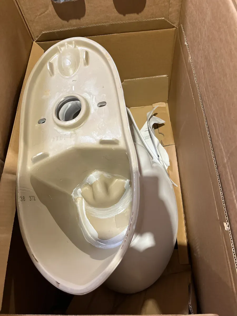 Power Flush 2-Piece 1.28 GPF Single Flush Extra Tall Elongated Toilet in White with Slow-Close Seat Included - image 6