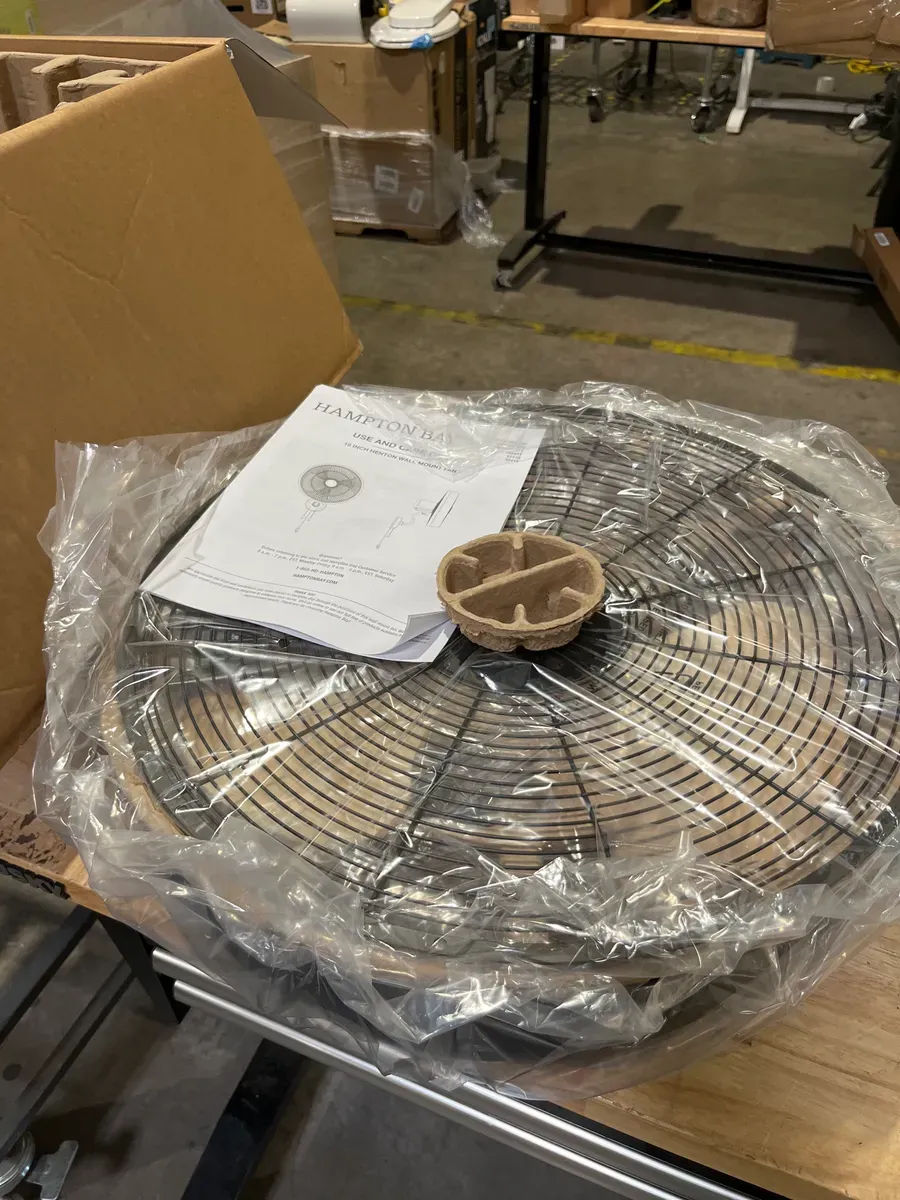 Henton 18 in. 3 Speed Oscillating High Velocity Flat Bronze Indoor/Outdoor Wall Mount Fan - image 4