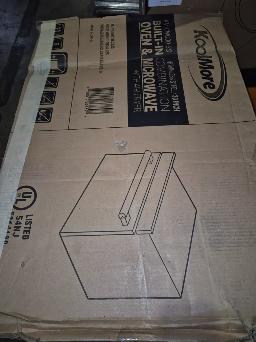 Koolmore 30 in. 1.6 cu. ft. Capacity Microwave with Speed Convection Oven and Air Fryer in Stainless-Steel - image 3