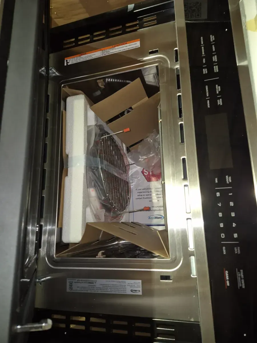 Koolmore 30 in. 1.6 cu. ft. Capacity Microwave with Speed Convection Oven and Air Fryer in Stainless-Steel - image 6