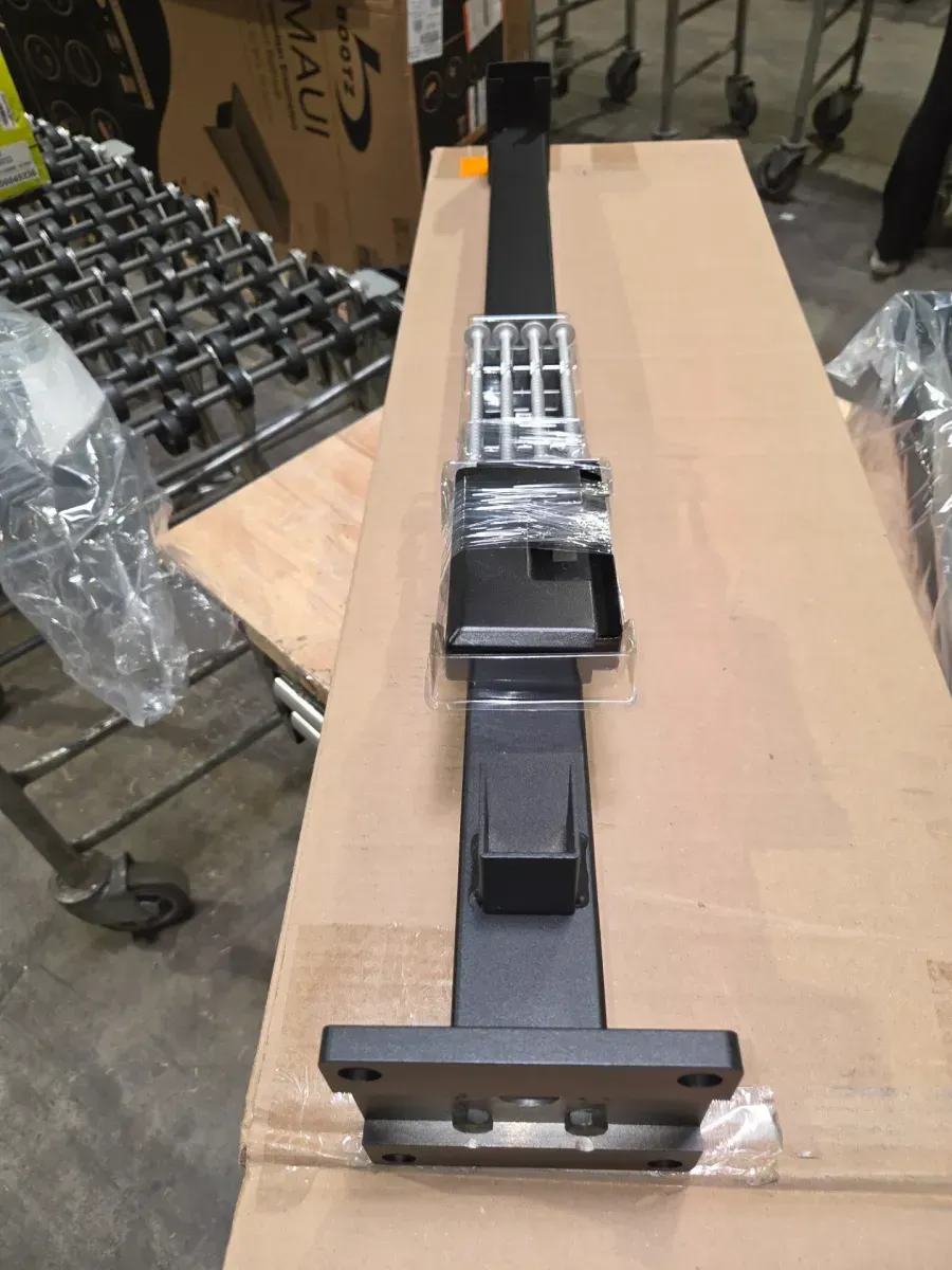 ***Pack of 6***36 in. H x 4-11/16 in. W Matte Black Aluminum Deck Railing End Post Kit - image 4