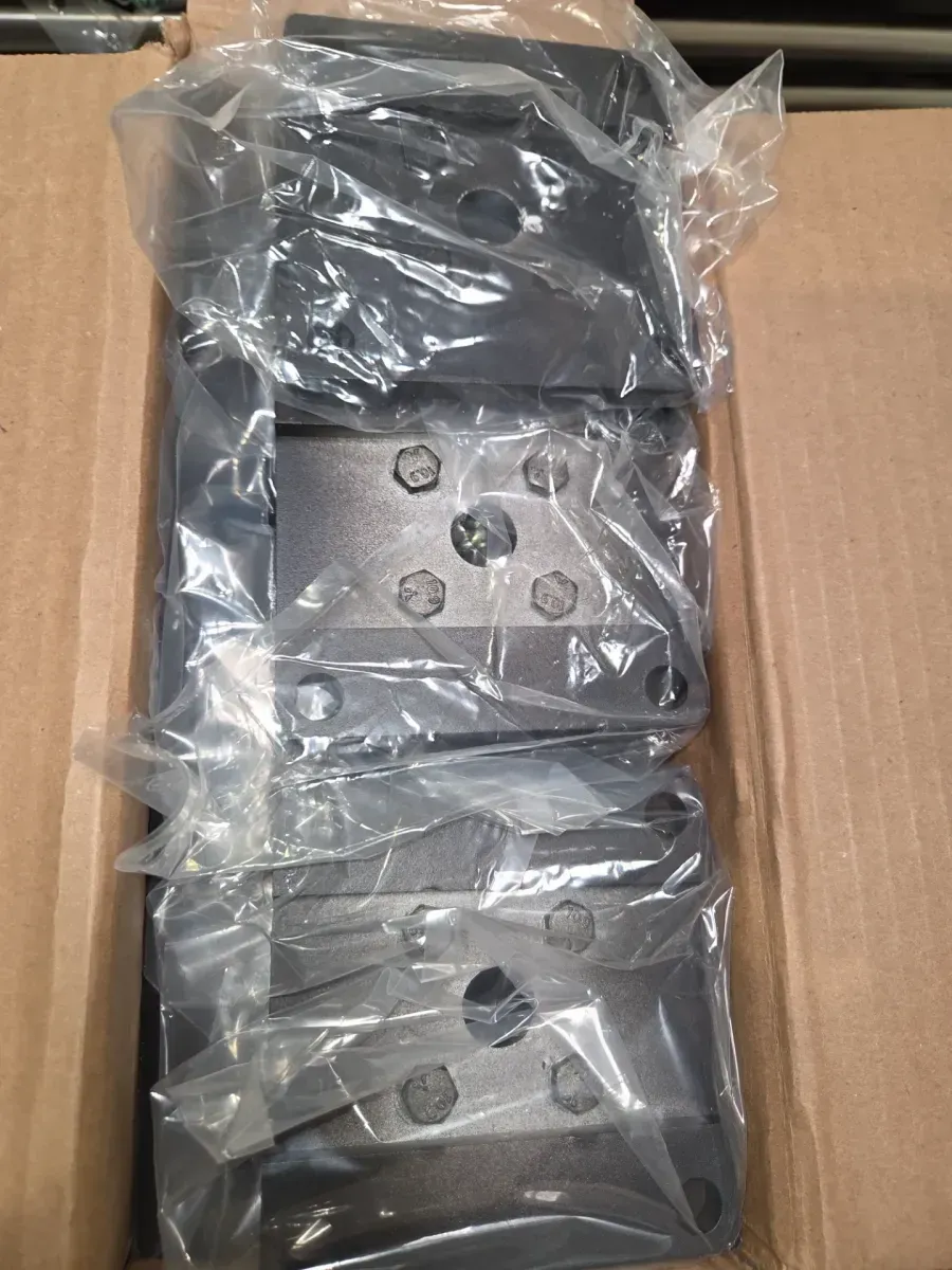 ***Pack of 6***36 in. H x 4-11/16 in. W Matte Black Aluminum Deck Railing End Post Kit - image 6