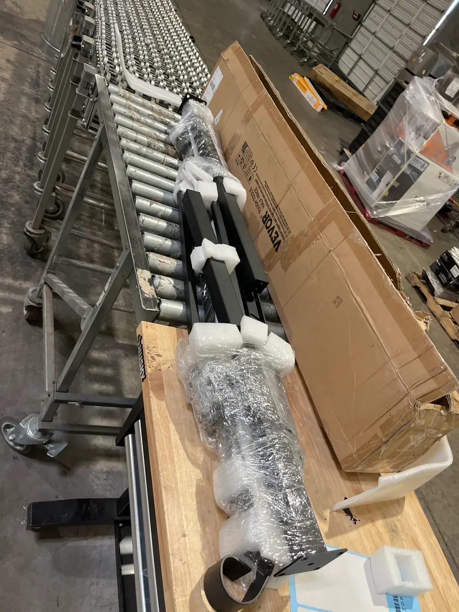 Handrails for Outdoor Steps 4-5 Step Stair Hand Rail Kit Carbon Steel Railings 38.98 in. H x 3.31 in. W Black - image 2