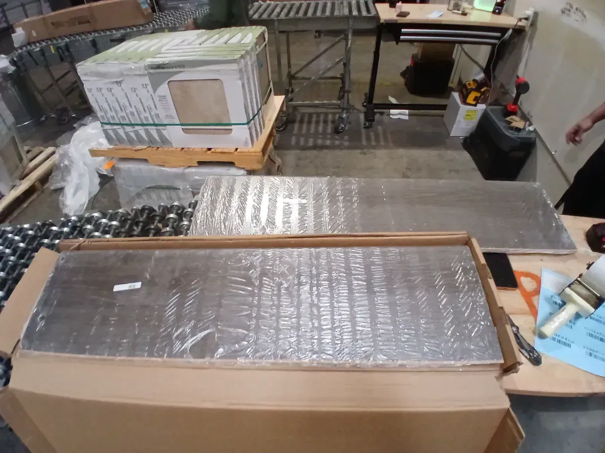 Hickory Lake 1.25 in. T x 12 in. W x 47.2 in. L Luxury Vinyl Stair Tread Eased Edge (2 Pieces/case) - image 3