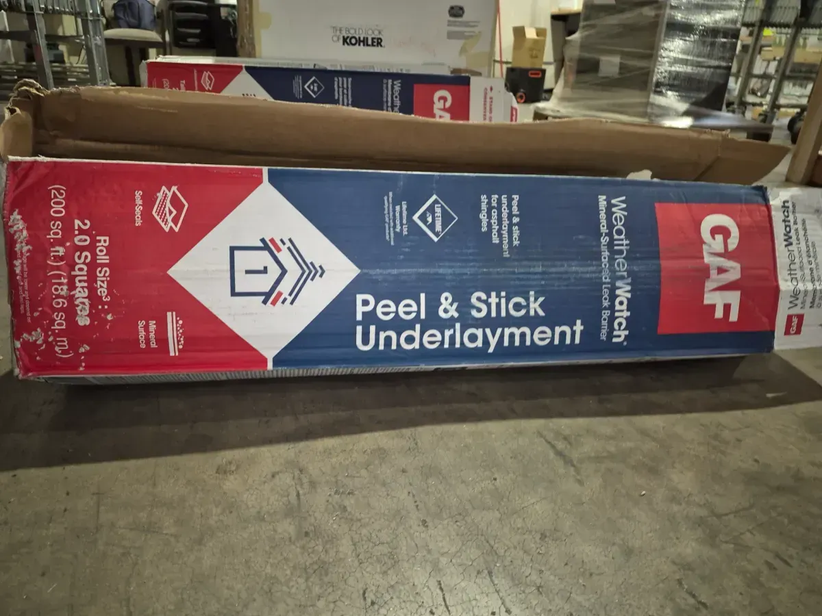 WeatherWatch 200 sq. ft. Mineral-Surfaced Peel and Stick Roof Leak Barrier Roll - image 3