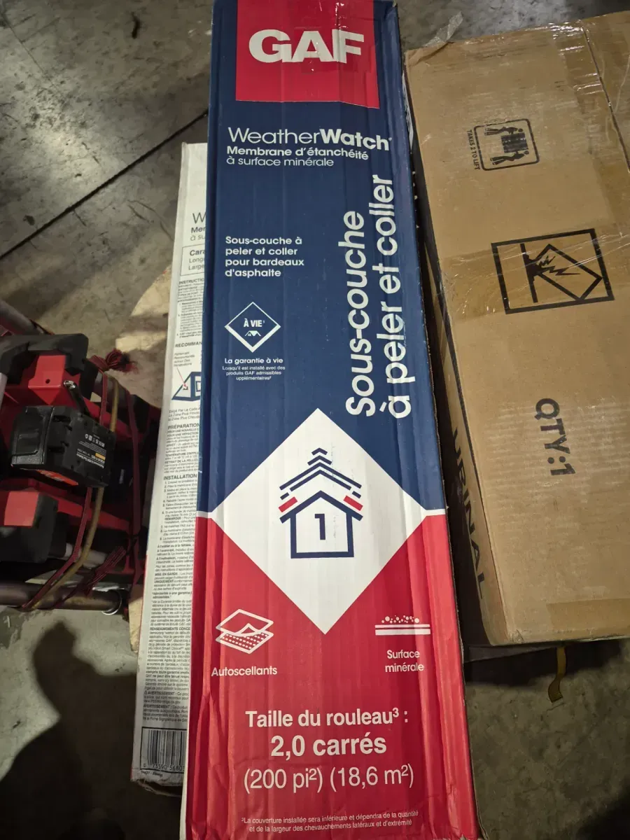 WeatherWatch 200 sq. ft. Mineral-Surfaced Peel and Stick Roof Leak Barrier Roll - image 4