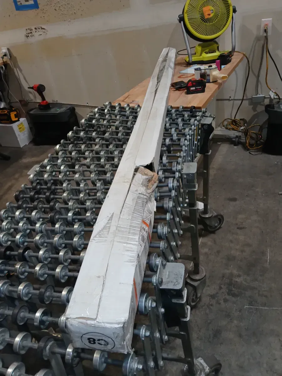 96 in. Black Aluminum In-Ground Fence Line Post and Hardware - Kit C8 - image 5