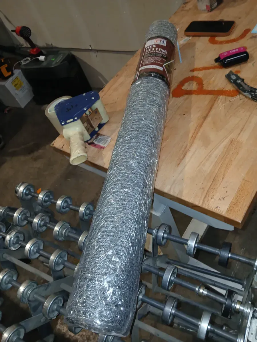 3 ft. x 50 ft. 20-Gauge Galvanized Poultry Netting with 1 in. Mesh - image 2