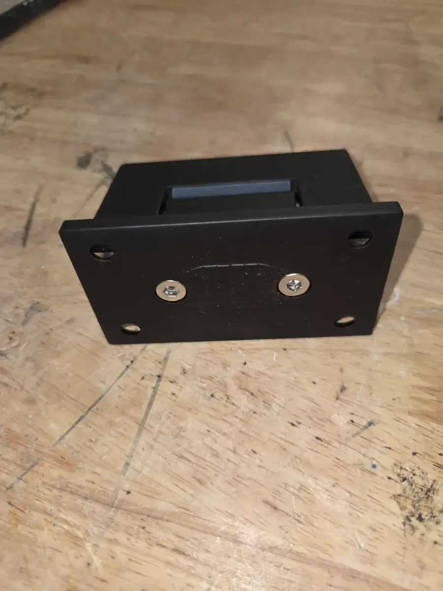 Delta Bridger Black Heavy Hinge Frameless Pivot Shower/Tub Hardware Assembly Kit - image 4