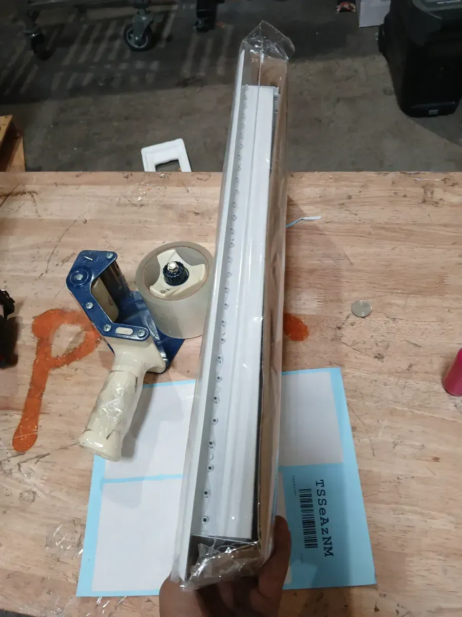 20 in. x 6 in. 1-Way Steel Adjustable Wall/Ceiling Register in White - image 3