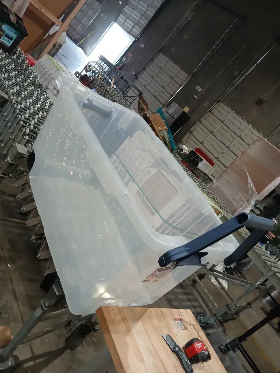 160 Qt. Wheeled Storage Box - image 2