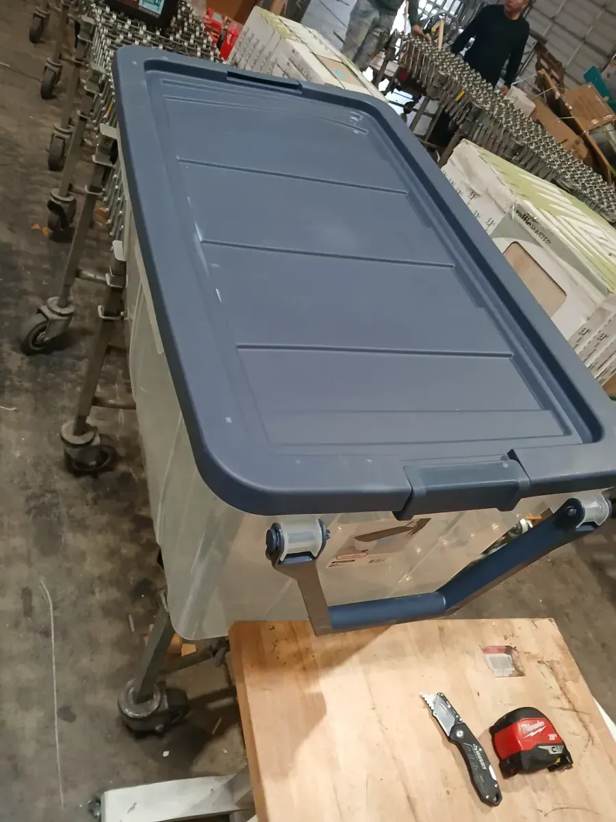 160 Qt. Wheeled Storage Box - image 3
