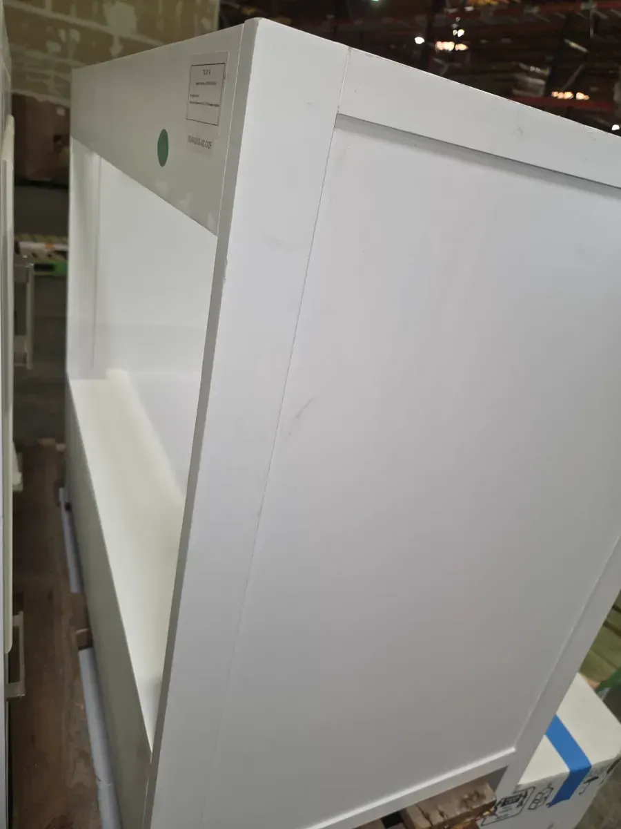 ***It doesn't come with the stopper.***Estate 35 in. W x 30 in. D Bath Vanity in White with Quartz Vanity Top in White with White Basin - image 4