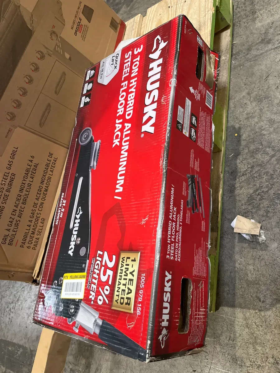 3 Ton Jack Stands and 3-Ton Aluminum/Steel Floor Jack Combo - image 4