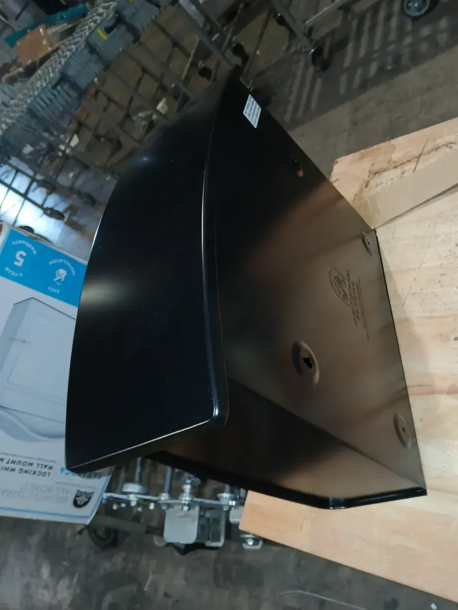 Saratoga Black , Medium, Steel, Locking Wall Mount Mailbox - image 4