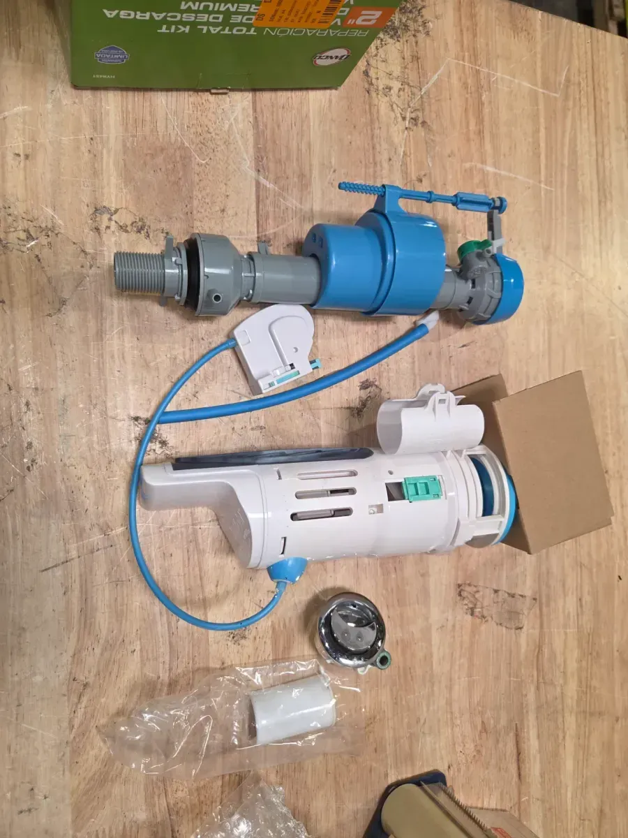 Water-Saving Toilet Total Repair Kit with Dual Flush Valve - image 4