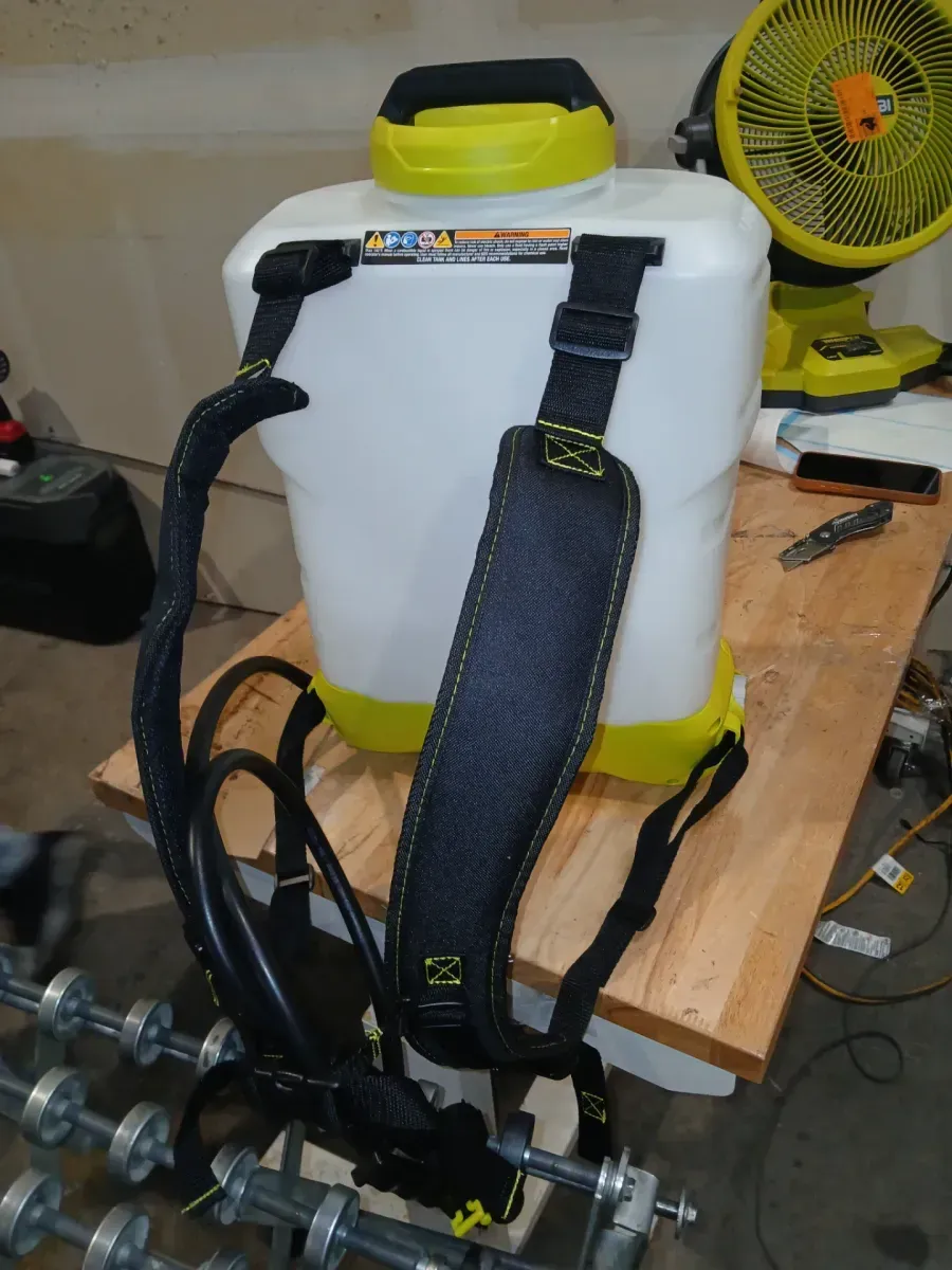 ONE+ 18V Cordless Battery 4 Gal. Backpack Chemical Sprayer (2-Tool)  - image 4