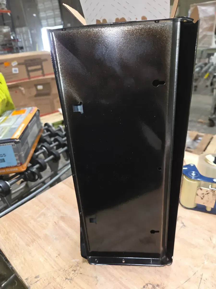 Townhouse Black, Small, Galvanized Steel, Horizontal, Wall Mount Mailbox - image 3