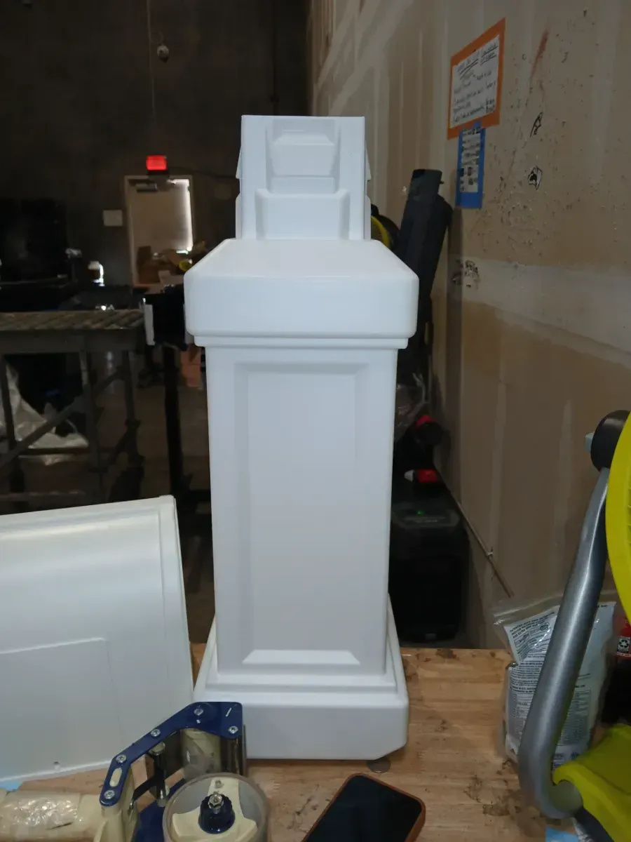 White The Lexington Mailbox and Post Kit - image 6