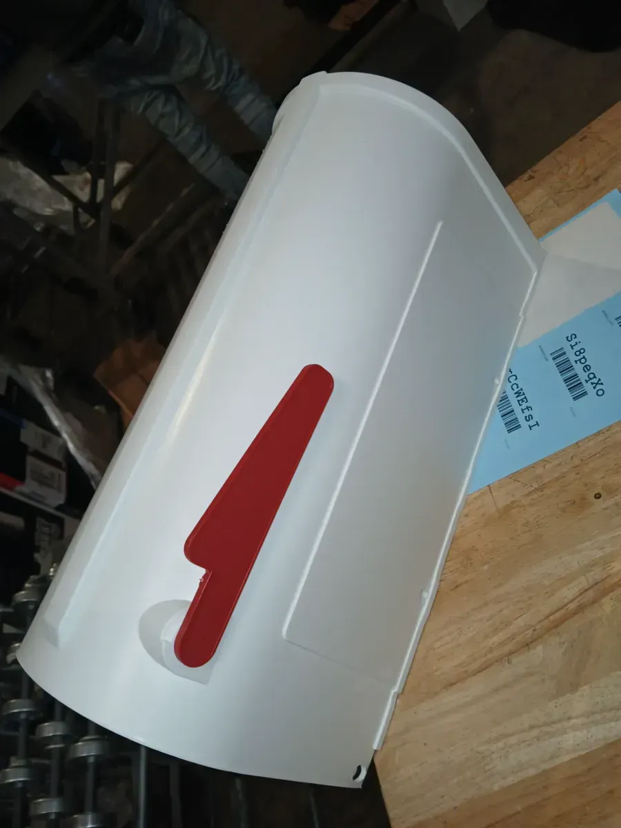 White The Lexington Mailbox and Post Kit - image 8