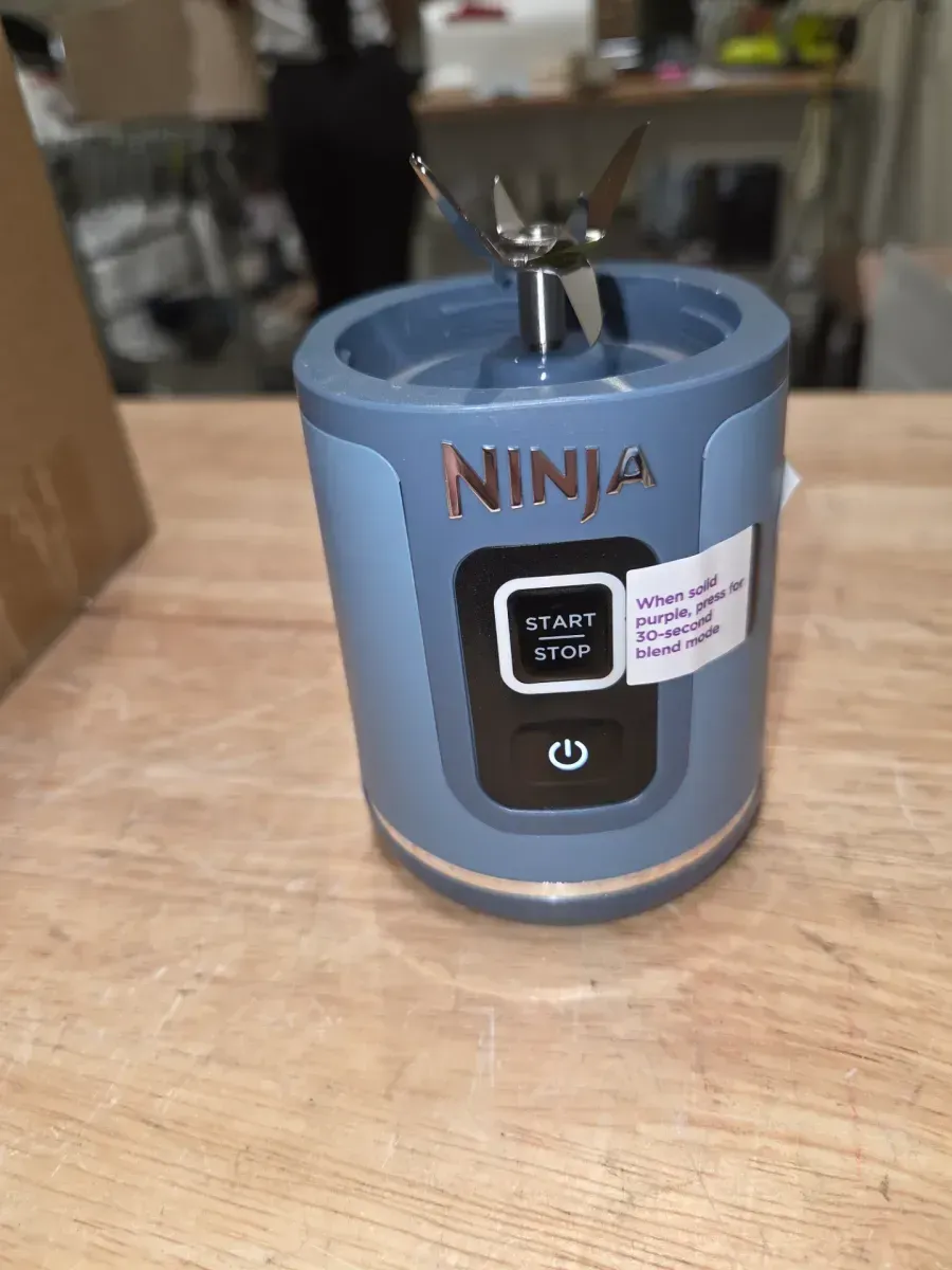 Blast 18 Oz. Single Speed Denim Blue Portable Blender - image 4