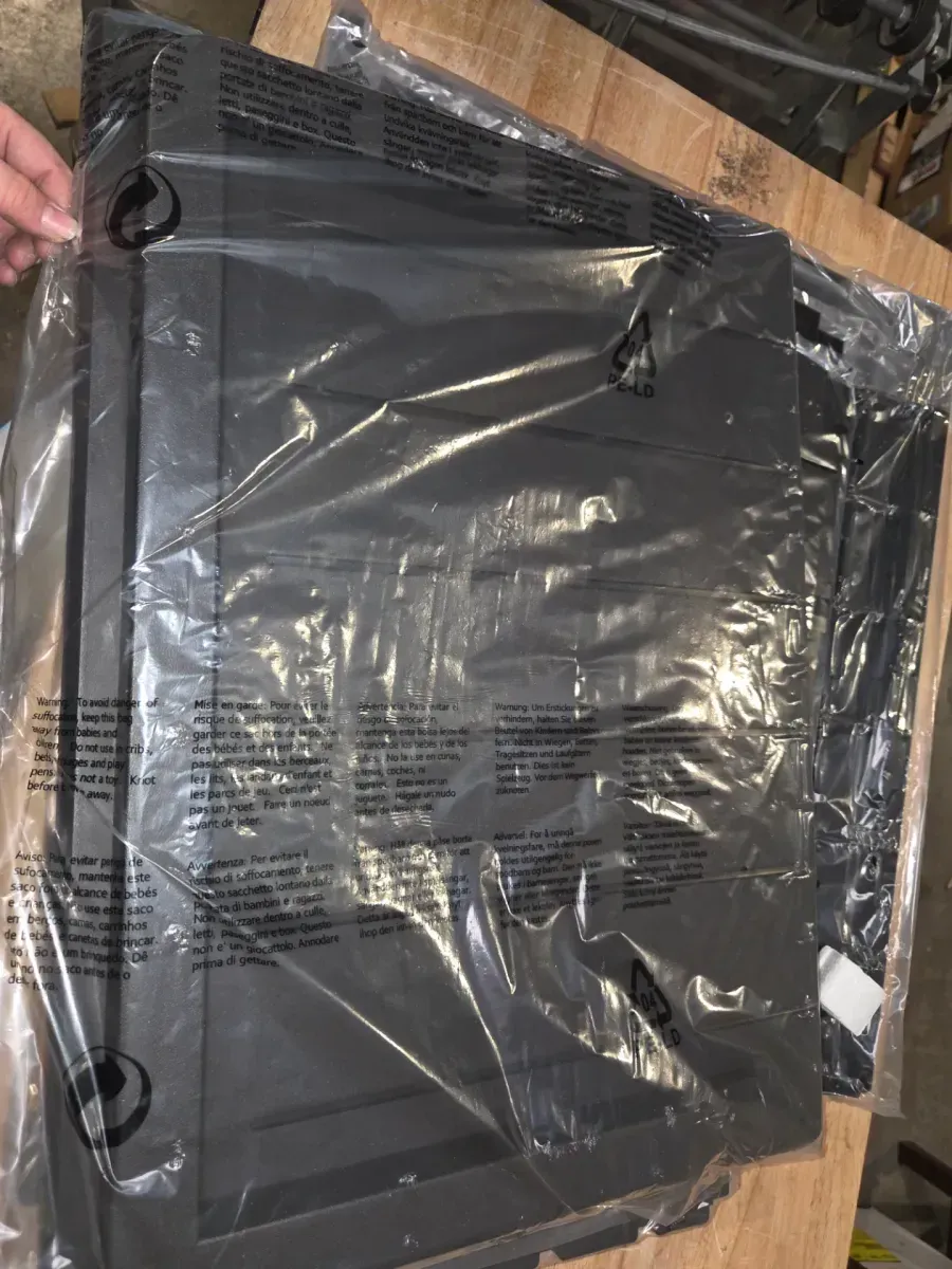 32 Gal. Wood-Grain Deck Box with Seat, Outdoor Lockable Storage Box for Patio Furniture in Black - image 3