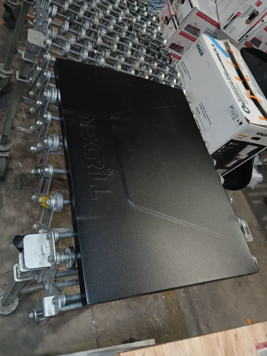 Daytona 2-Burner 28 in. Griddle with Lid, Cover, Starter Pack, Press, Gloves - image 2