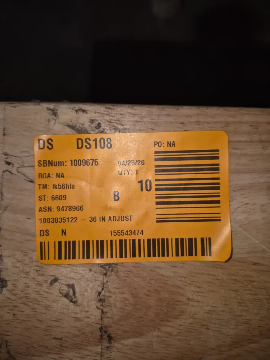 36 in. x 77 in. Adjustable Fit White Steel Sliding Patio Screen Door - image 2