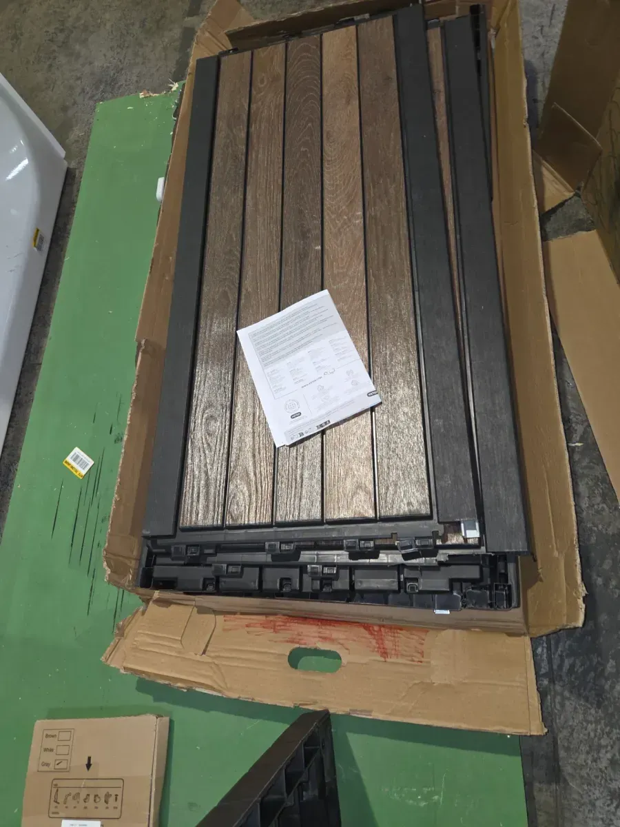 Signature 165 Gal. Weather Resistant Plastic Resin Deck Box in Walnut Brown - image 4