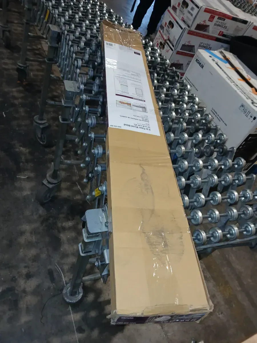 White Cordless Faux Wood Blinds for Windows with 2 in. Slats - 52 in. W x 64 in. L (Actual Size 51.5 in. W x 64 in. L) - image 4