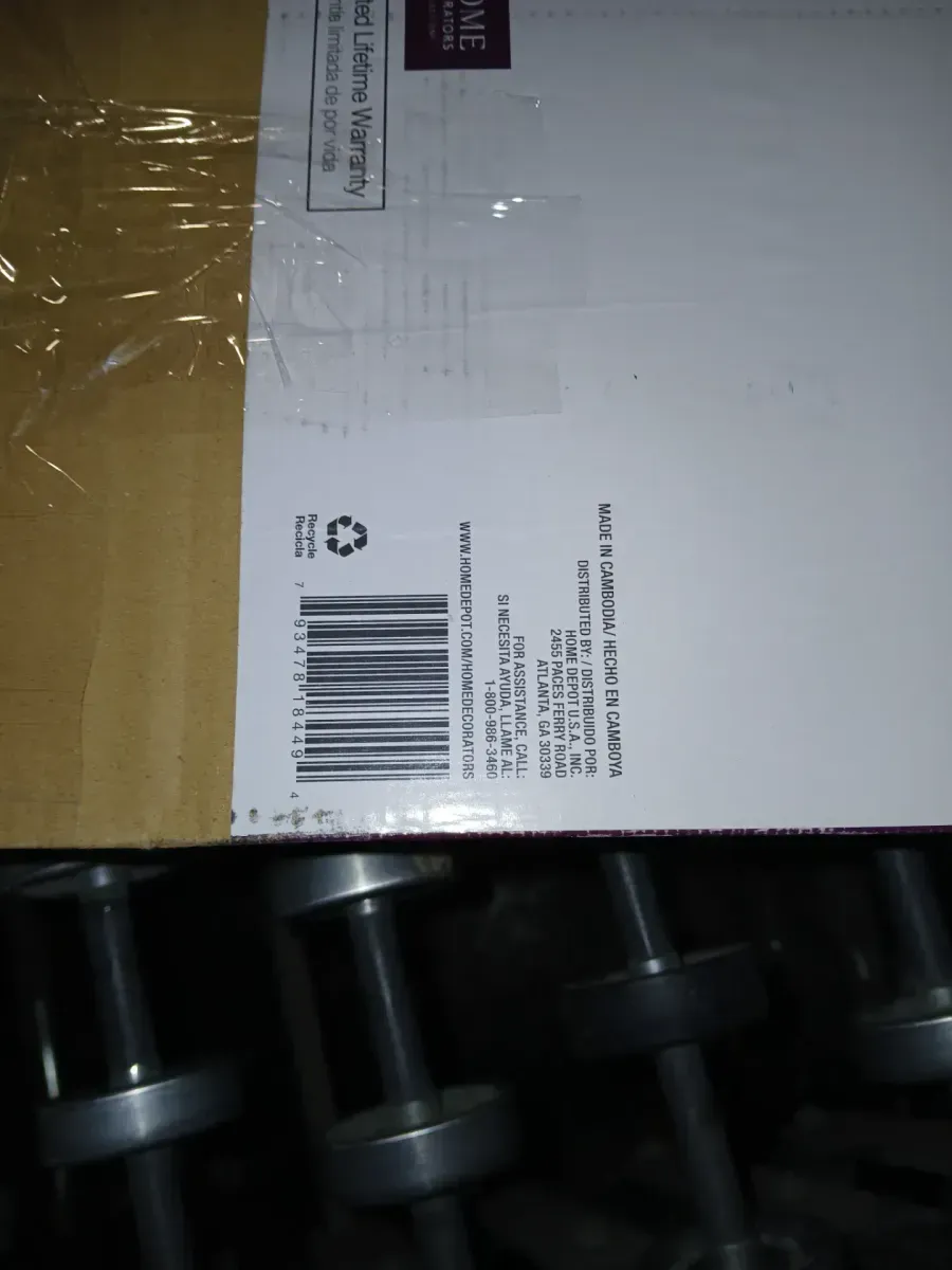 White Cordless Faux Wood Blinds for Windows with 2 in. Slats - 52 in. W x 64 in. L (Actual Size 51.5 in. W x 64 in. L) - image 5