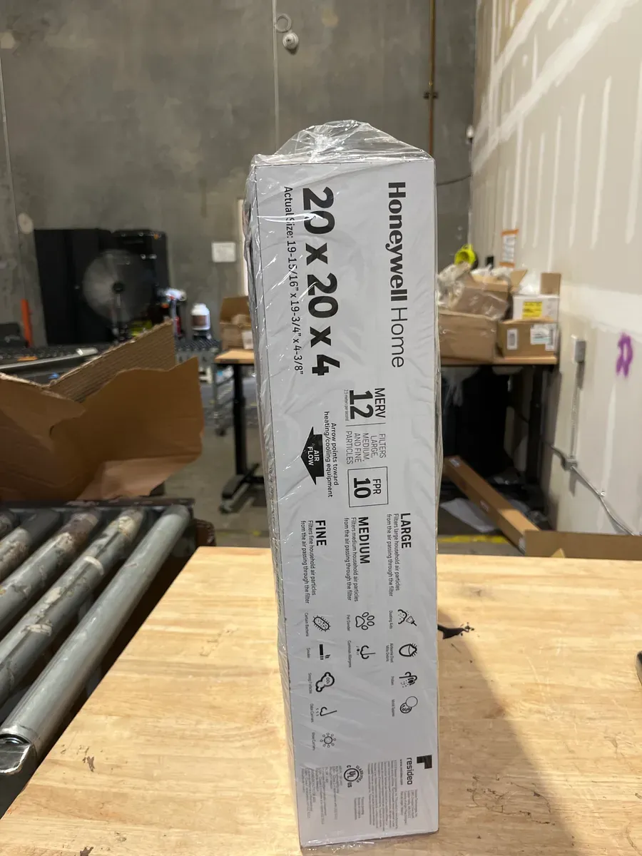 ***Pack of 3***20 x 20 x 4 Pleated Air Filter FPR 10, MERV 12 - image 4