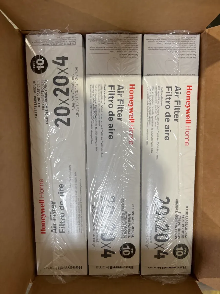 ***Pack of 3***20 x 20 x 4 Pleated Air Filter FPR 10, MERV 12 - image 5
