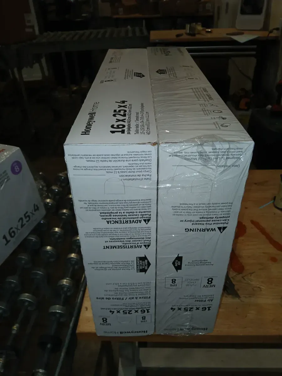 Honeywell Home 16 x 25 x 4 Pleated Furnace Air Filter FPR 8, MERV 8 (2-Pack) - image 3