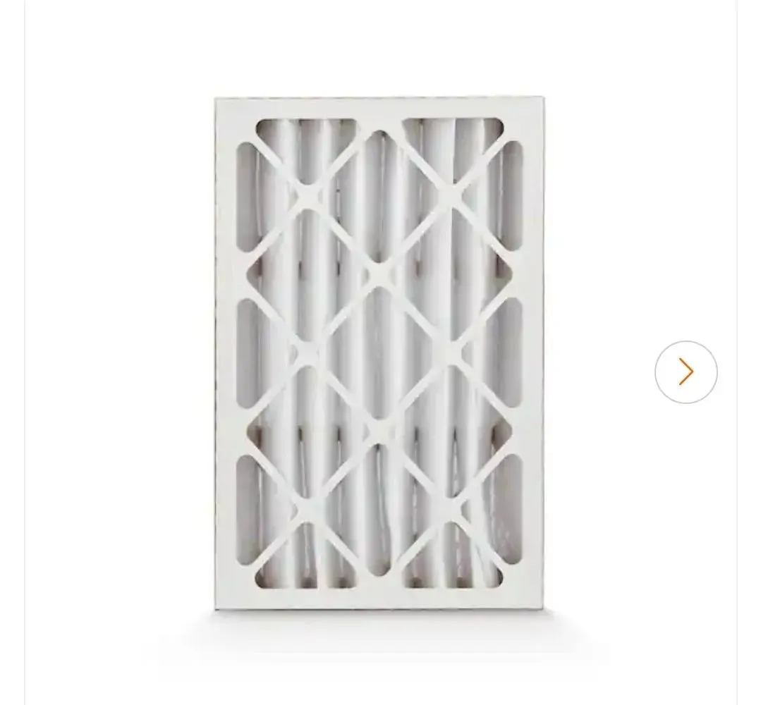Honeywell Home 16 x 25 x 4 Pleated Furnace Air Filter FPR 8, MERV 8 (2-Pack) - image 1