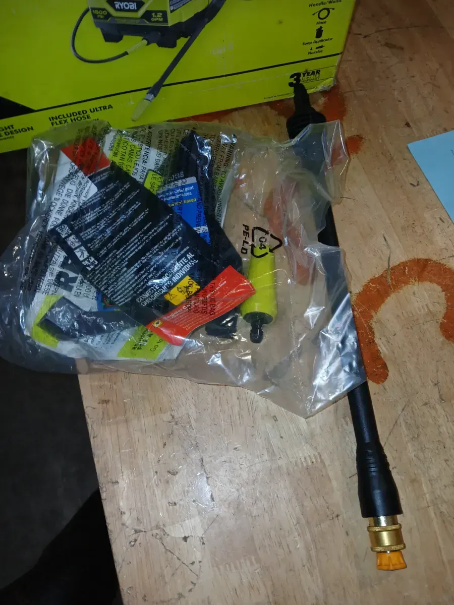 RYOBI 1800 PSI Electric Pressure Washer, 16 oz. Foam Blaster Detergent Refill and 12 in. Surface Cleaner Combo - image 6