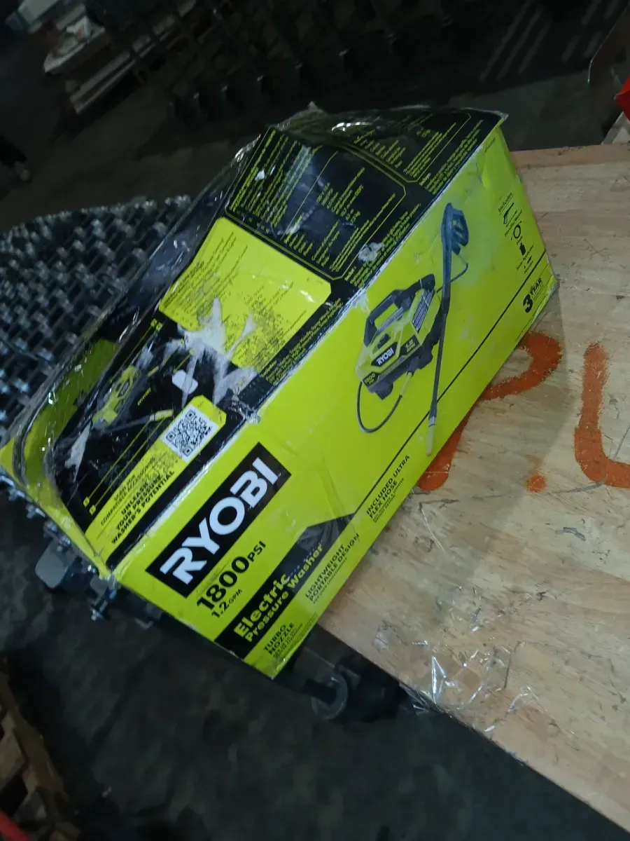 RYOBI 1800 PSI Electric Pressure Washer, 16 oz. Foam Blaster Detergent Refill and 12 in. Surface Cleaner Combo - image 7