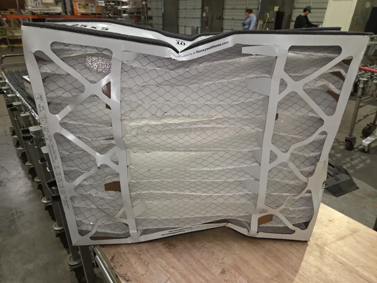 20 x 25 x 5 Pleated Furnace Air Filter FPR 10, MERV 12 - image 2